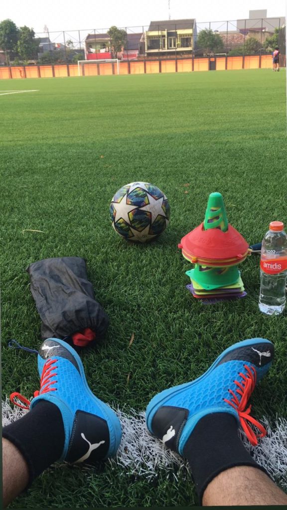 Latihan Rutin Sepakbola, pada hari Senin 14 september 2020 Latihan Rutin Sepakbola, pada hari Senin 14 september 2020